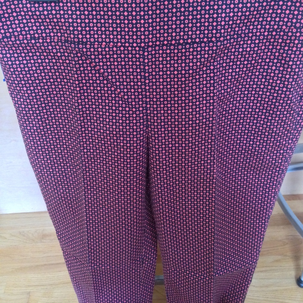 LOFT Patterned Straight Pant - Picture 3 of 5